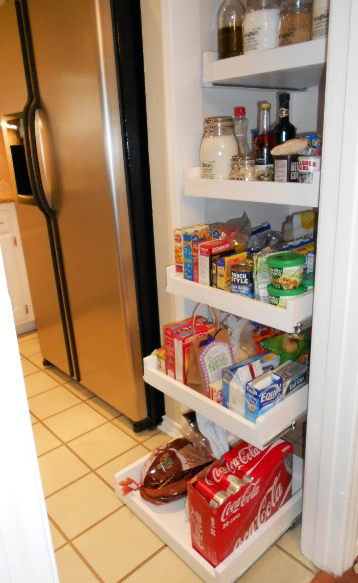 Best ideas about DIY Pull Out Drawers For Kitchen Cabinets
. Save or Pin How to build pull out pantry shelves Now.