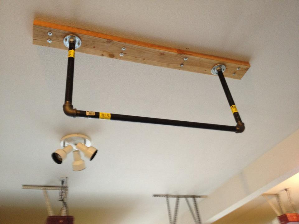 Best ideas about DIY Pull Up Bar Garage
. Save or Pin Home Made Pull Up Bar for Big Man DIY Now.