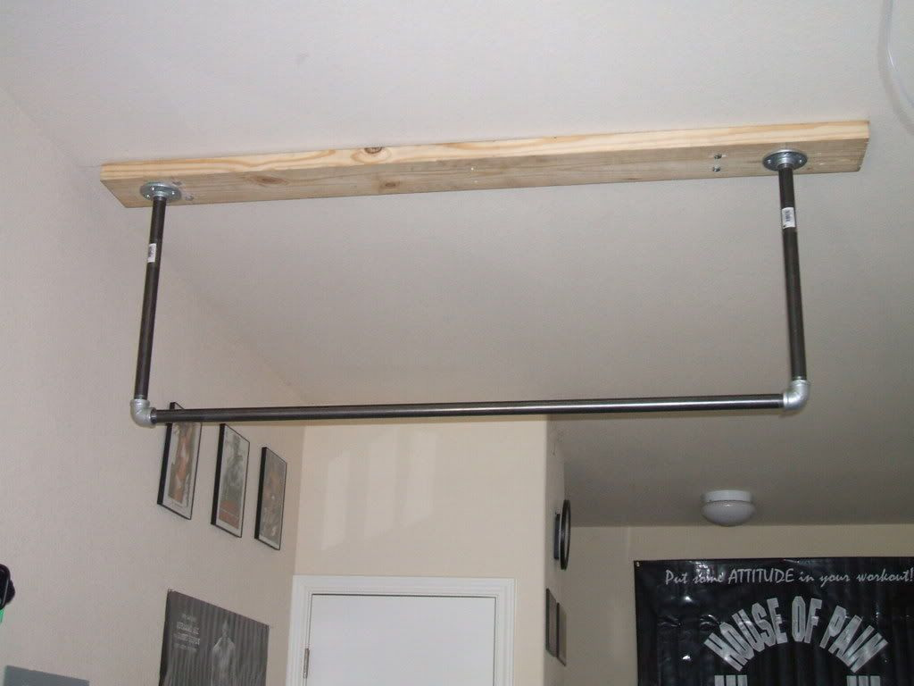 Best ideas about DIY Pull Up Bar Garage
. Save or Pin How to make your own pull up bar Fitness Now.