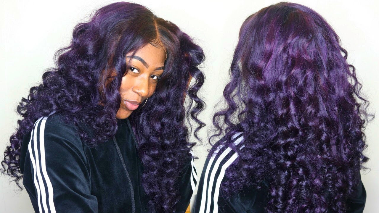 Best ideas about DIY Purple Hair Dye
. Save or Pin DIY PURPLE HAIR COLOR ft Ali Grace Hair Now.