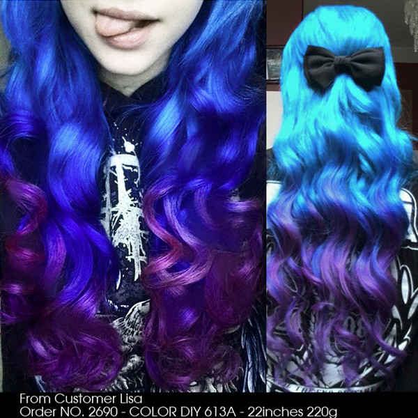 Best ideas about DIY Purple Hair Dye
. Save or Pin How to Dye your Ideal Blue Ombre Hair Color for 2015 Now.