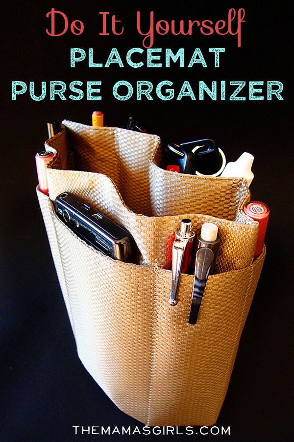 Best ideas about DIY Purse Organizer No Sew
. Save or Pin Do It Yourself Placemat Purse Organizer Now.