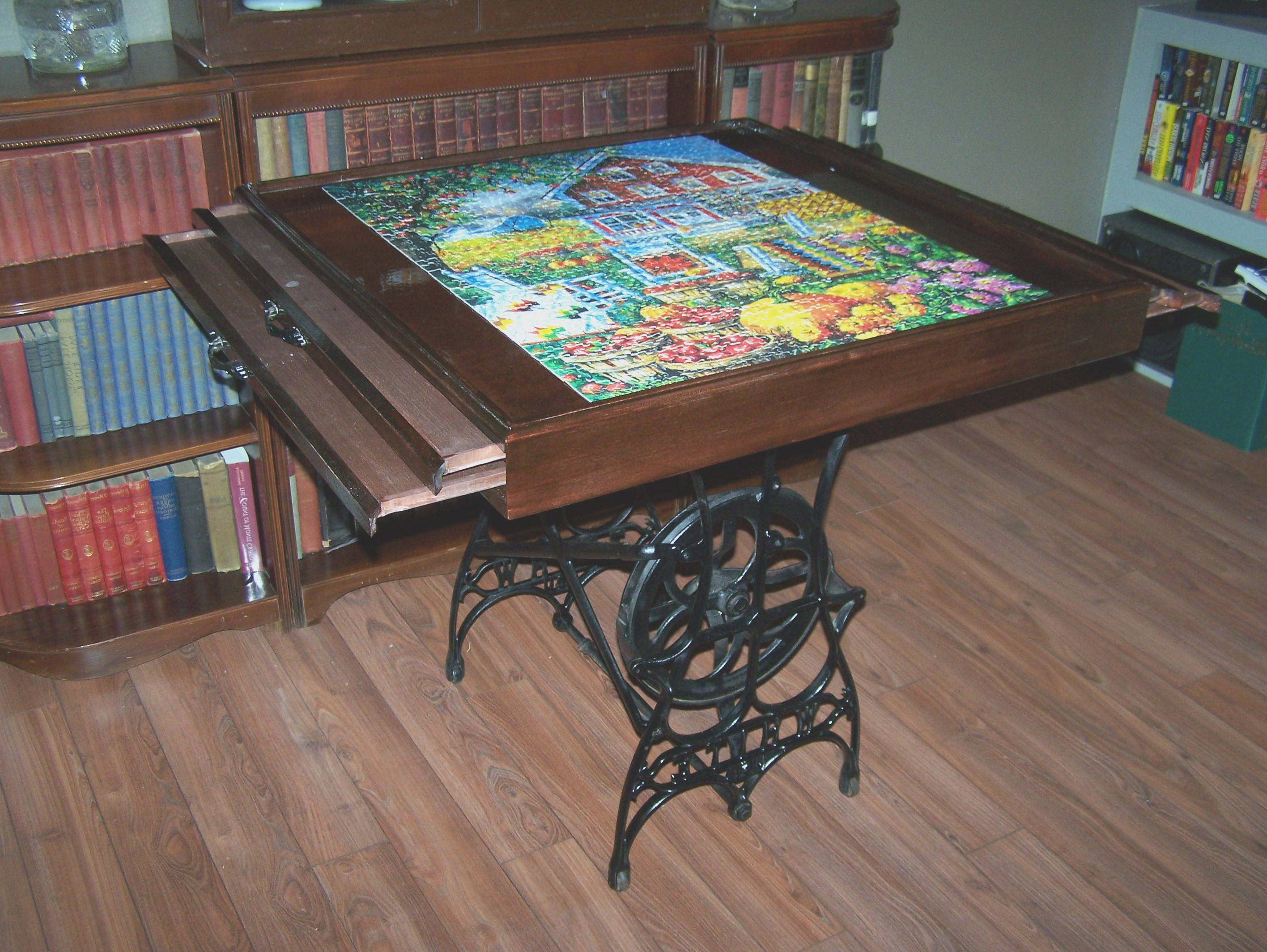 Best ideas about DIY Puzzle Table
. Save or Pin DIY Puzzle Coffee Table Stool How To Simply Make It Now.