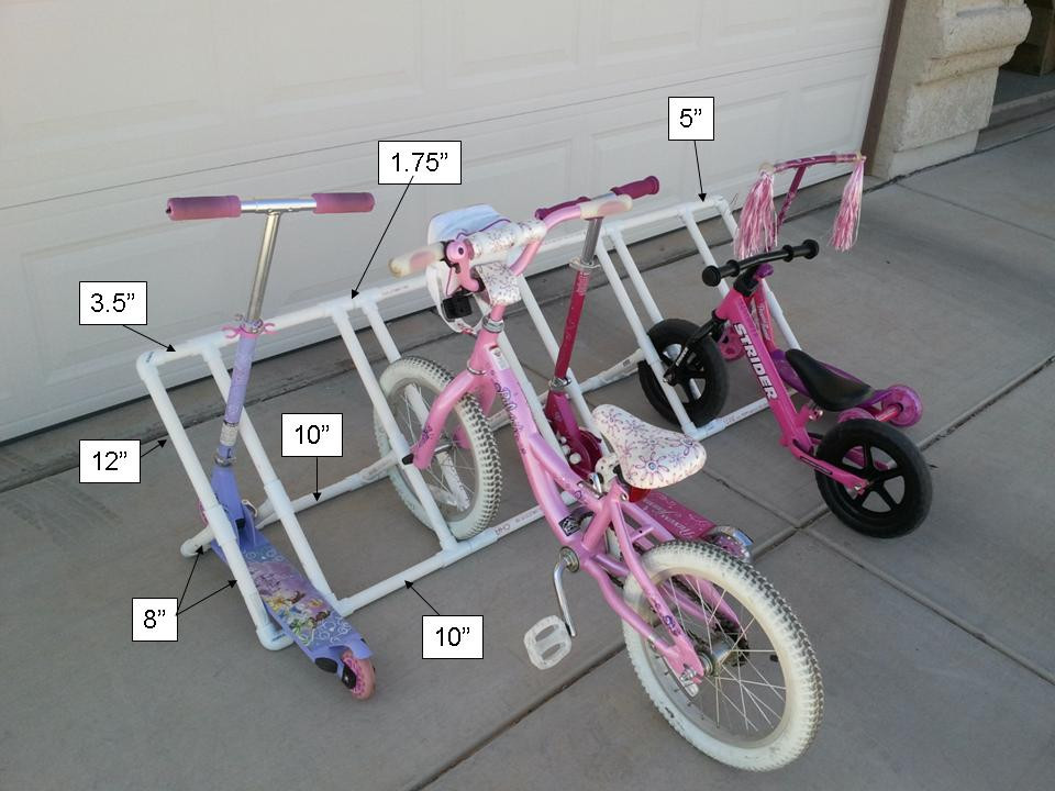 Best ideas about DIY Pvc Bike Rack
. Save or Pin DIY PVC Bike Rack Now.