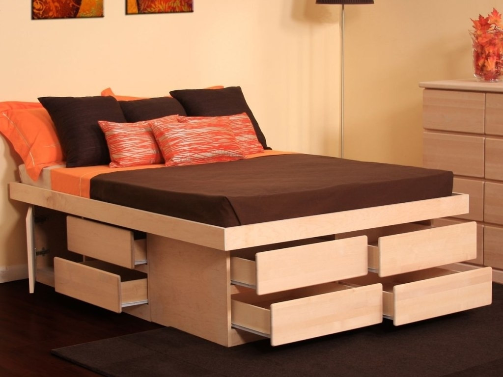 Best ideas about DIY Queen Bed Frame With Storage
. Save or Pin Bed storage Archives — The Home Redesign Now.
