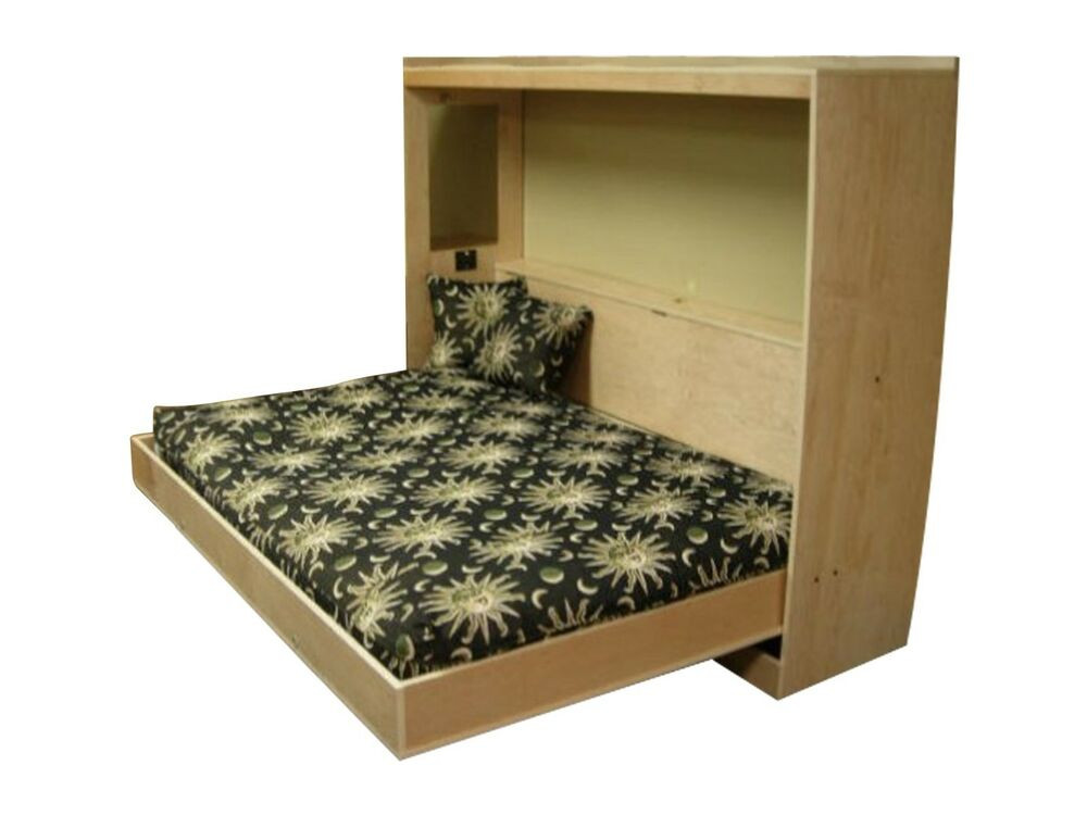 Best ideas about DIY Queen Bed
. Save or Pin Build your own Queen Sized Horizontal Murphy Bed DIY Plan Now.
