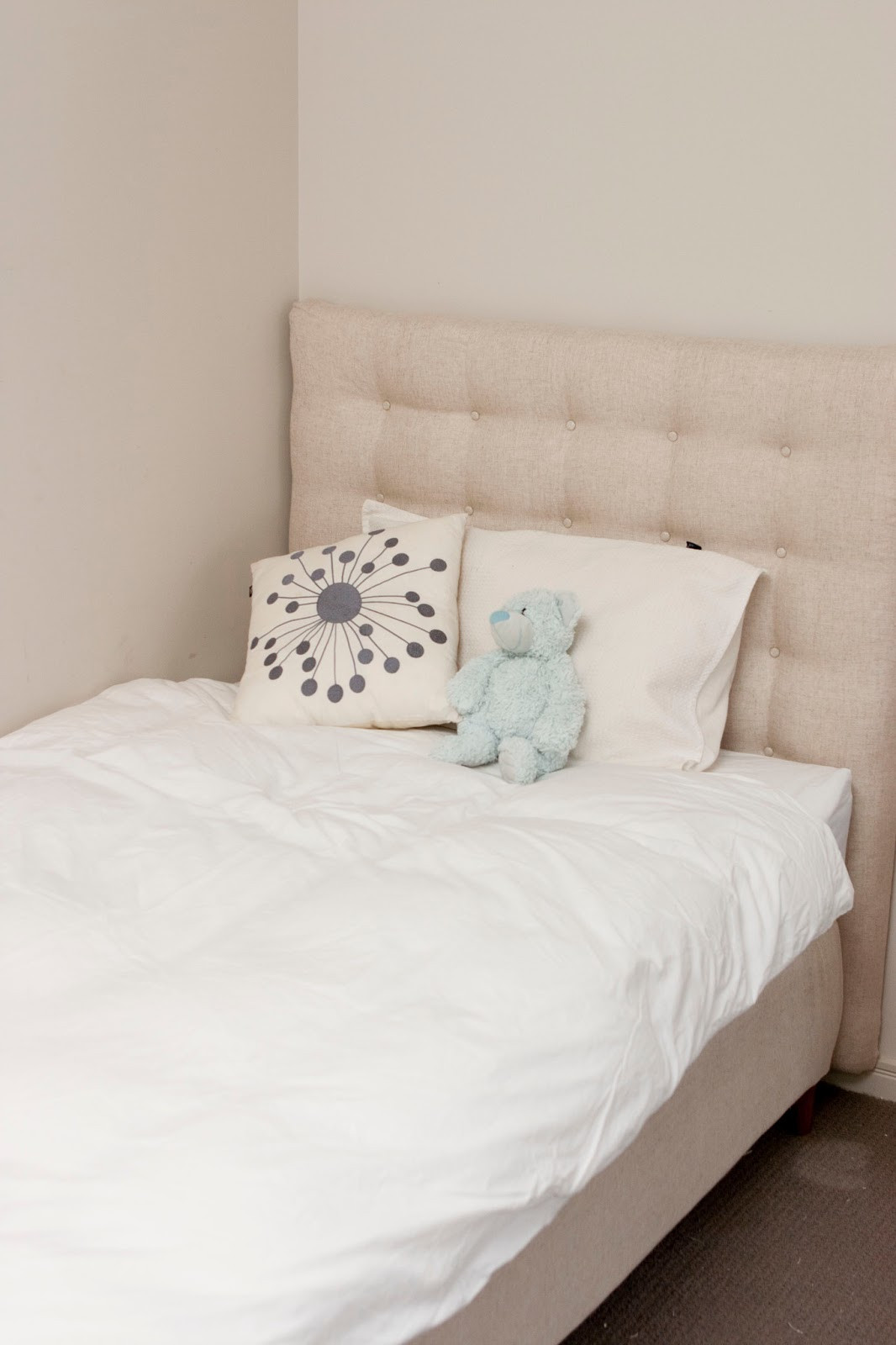Best ideas about DIY Queen Headboard
. Save or Pin Max & Me DIY Headboard and Bed Make Over Now.