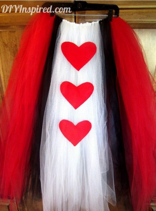 Best ideas about DIY Queen Of Hearts Costume Tutu
. Save or Pin 25 Queen of Hearts Costume Ideas and DIY Tutorials Hative Now.