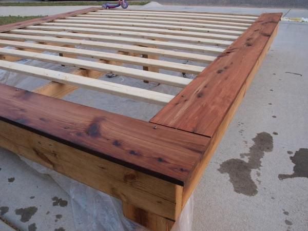 Best ideas about DIY Queen Platform Bed
. Save or Pin DIY platform bed queen size and slats no further than 1 Now.