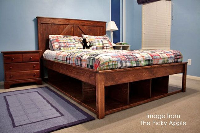 Best ideas about DIY Queen Size Bed Frame With Storage
. Save or Pin 25 best ideas about Ana white beds on Pinterest Now.