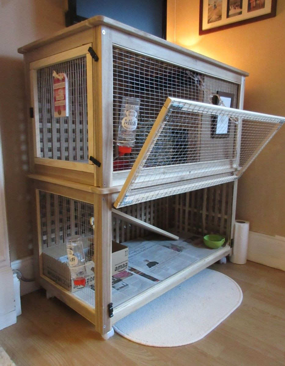 Best ideas about DIY Rabbit Cage
. Save or Pin The Bunny Palace indoor rabbit cage Now.