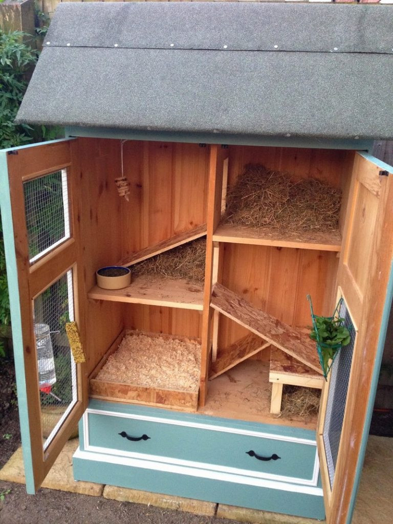 Best ideas about DIY Rabbit Cage
. Save or Pin Rabbit hutch ideas made from repurposed furniture Now.