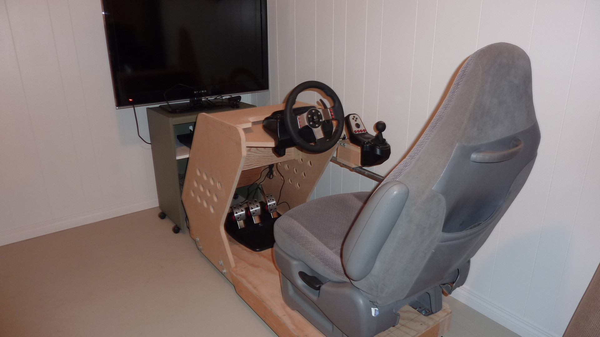 Best ideas about DIY Racing Cockpit Plans
. Save or Pin My new DIY rig Sim Racing Rigs Cockpit Now.