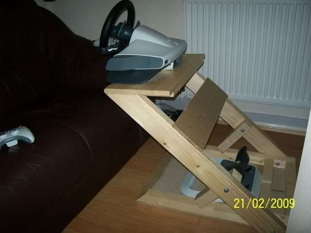 Best ideas about DIY Racing Wheel Stand Plans
. Save or Pin Xbox 360 Steering Wheel Stand Now.