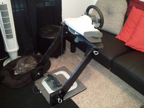 Best ideas about DIY Racing Wheel Stand Plans
. Save or Pin DIY Wood Wheel Stand adjustable & collapsible Sim Now.