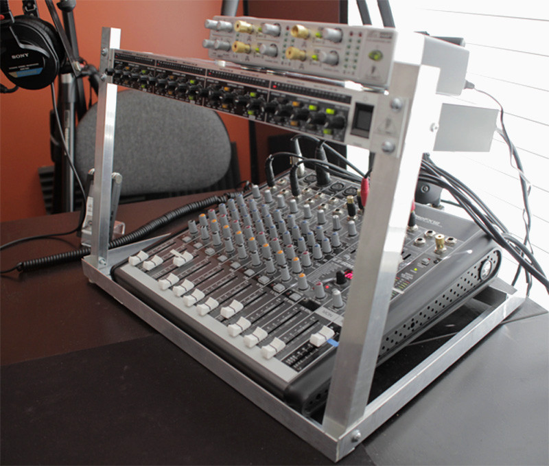 Best ideas about DIY Rack Mount
. Save or Pin DIY Desktop Rack Mount for Podcasting – Podcasters Studio Now.