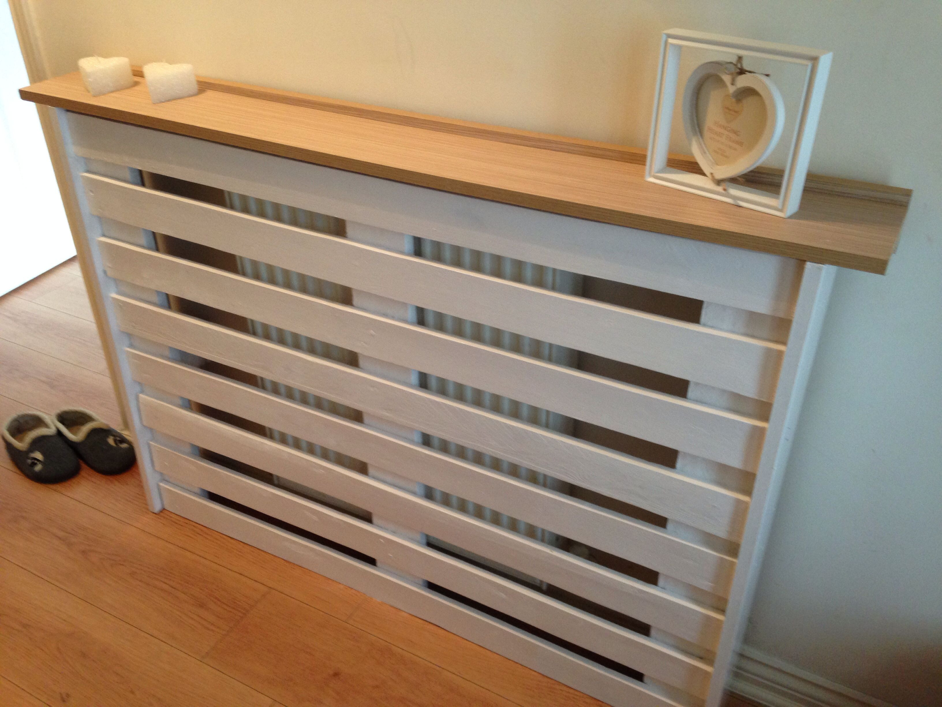 Best ideas about DIY Radiator Covers
. Save or Pin Pinner "My pallet radiator cover all painted so chuffed Now.