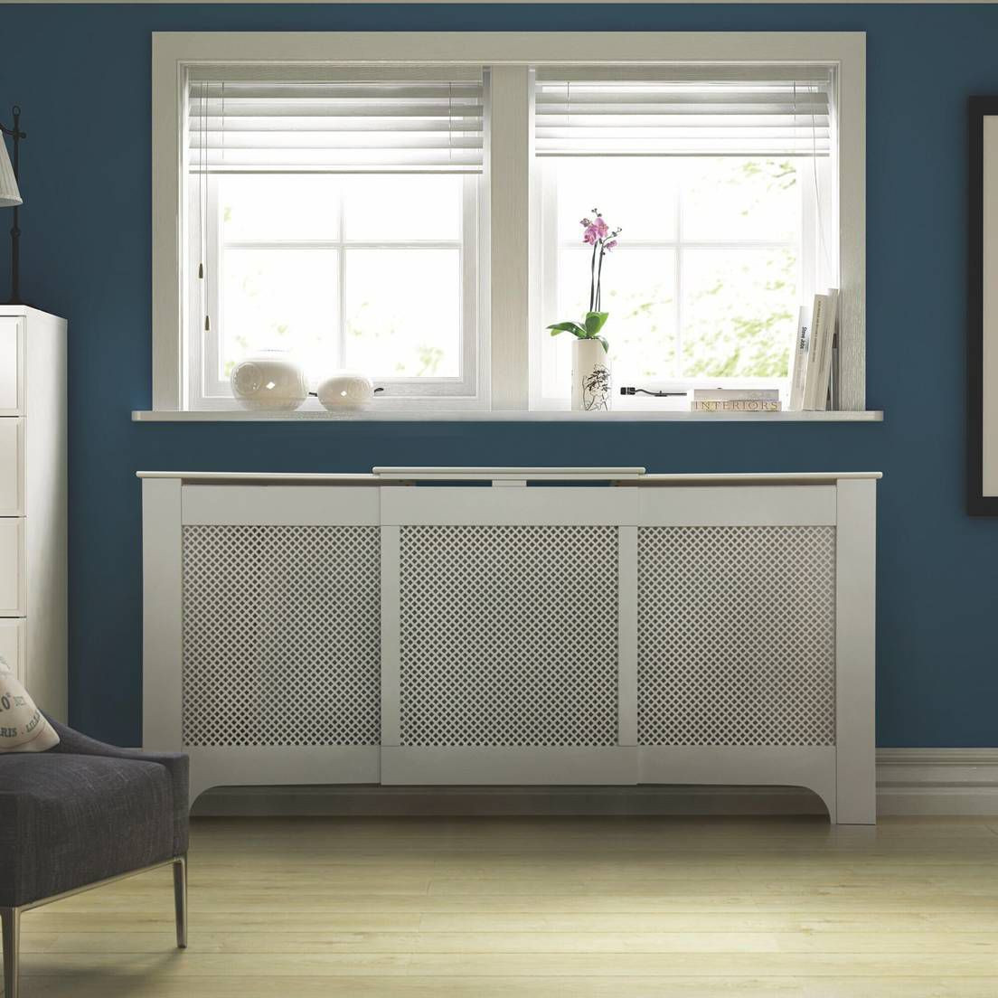 Best ideas about DIY Radiator Covers
. Save or Pin Mayfair Adjustable Medium White Painted Radiator Now.