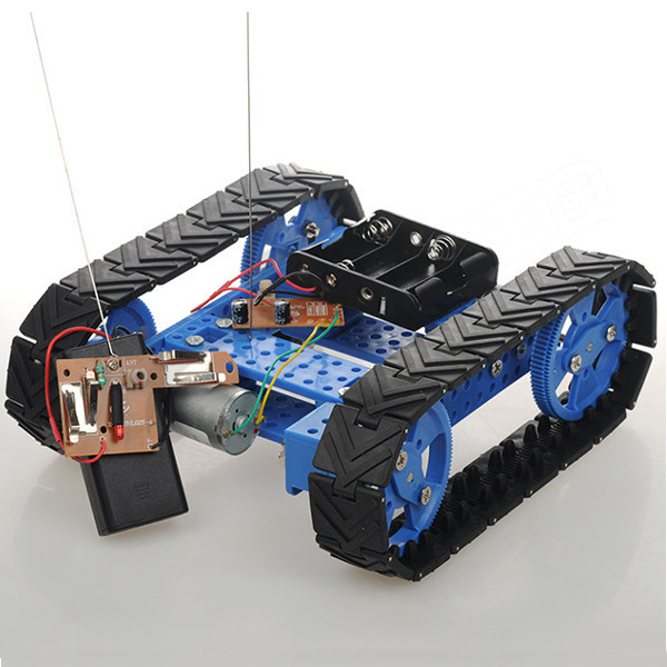 Best ideas about DIY Radio Control Car
. Save or Pin DIY Assembling Tracked Tank Car Robot Kit With Remote Now.