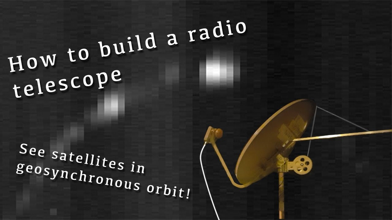 Best ideas about DIY Radio Telescope
. Save or Pin How to Build a Radio Telescope See Satellites 35 000km Now.