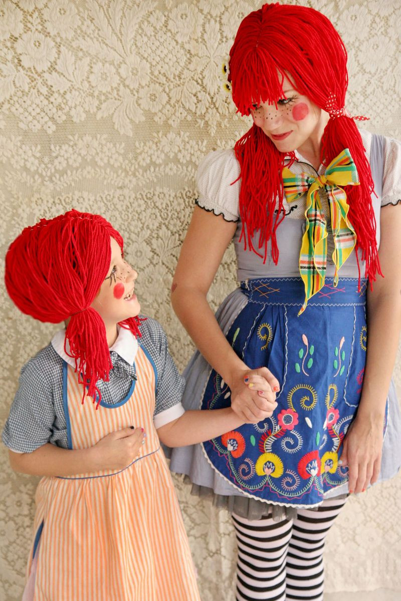Best ideas about DIY Raggedy Ann Costume
. Save or Pin Rag Doll Halloween Costume D I Y – A Beautiful Mess Now.