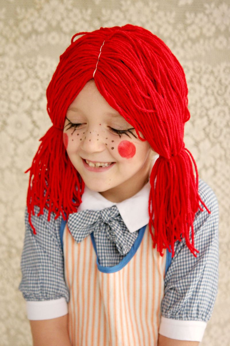 Best ideas about DIY Raggedy Ann Costume
. Save or Pin Rag Doll Halloween Costume D I Y – A Beautiful Mess Now.