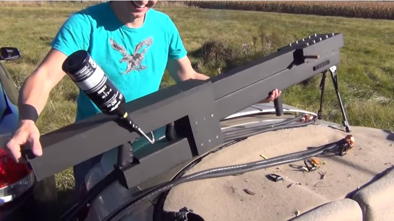 Best ideas about DIY Rail Gun
. Save or Pin Guy Creates A Working Railgun At Home That Can Fire A Now.