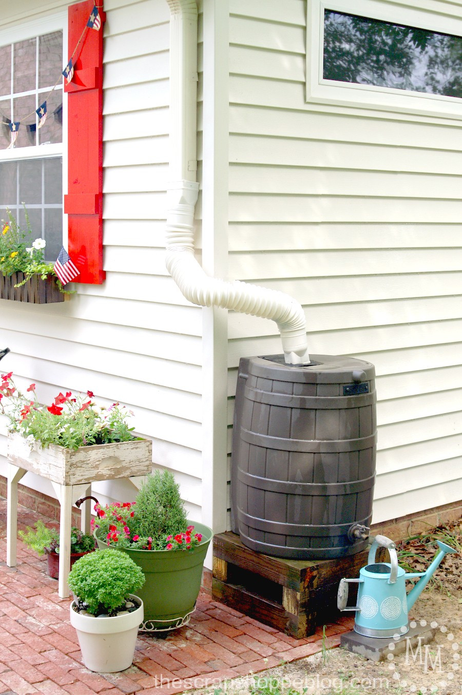 Best ideas about DIY Rain Barrel
. Save or Pin How to Install a Rain Barrel The Scrap Shoppe Now.