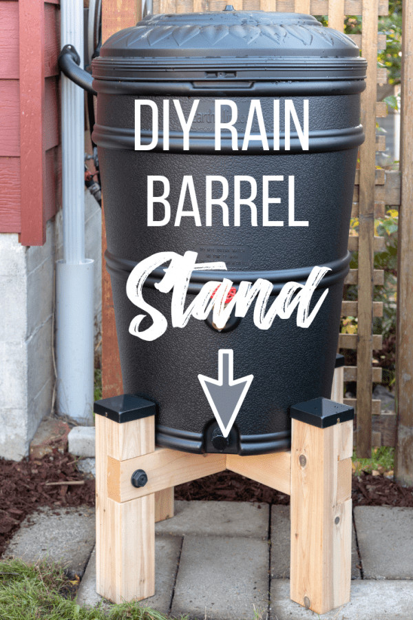 Best ideas about DIY Rain Barrel Stand
. Save or Pin DIY Rain Barrel Stand The Handyman s Daughter Now.