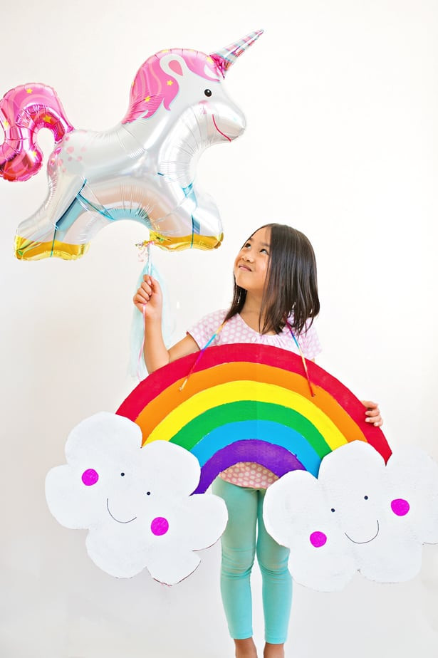 Best ideas about DIY Rainbow Costume
. Save or Pin DIY HAPPY CARDBOARD RAINBOW COSTUME FOR KIDS Now.