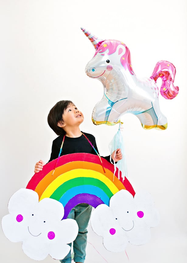 Best ideas about DIY Rainbow Costume
. Save or Pin hello Wonderful DIY HAPPY CARDBOARD RAINBOW COSTUME FOR Now.