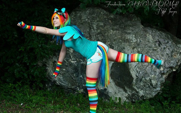 Best ideas about DIY Rainbow Dash Costume
. Save or Pin DIY My Little Pony Costume Now.