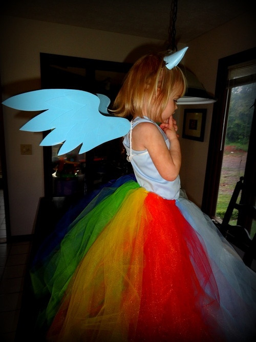Best ideas about DIY Rainbow Dash Costume
. Save or Pin My Nerd Obsessions Rainbow Dash Dress in 47 easy steps Now.