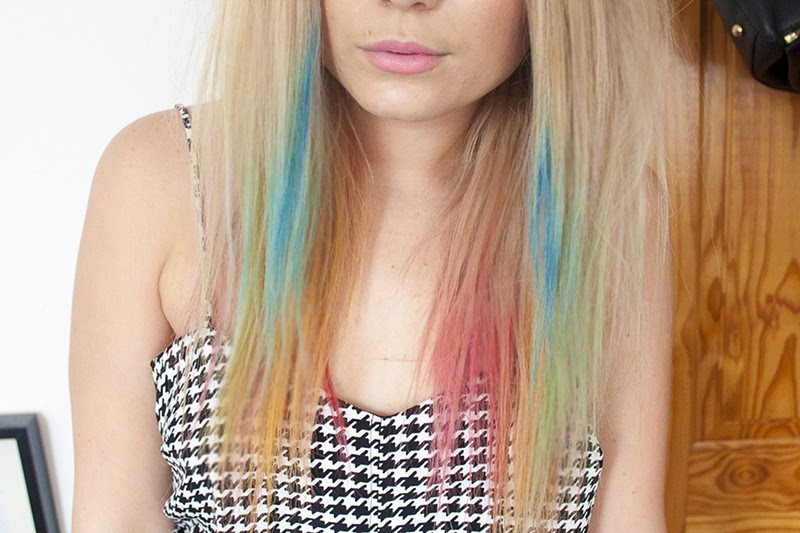 Best ideas about DIY Rainbow Hair
. Save or Pin Lily Melrose UK Style and Fashion Blog diy rainbow hair Now.