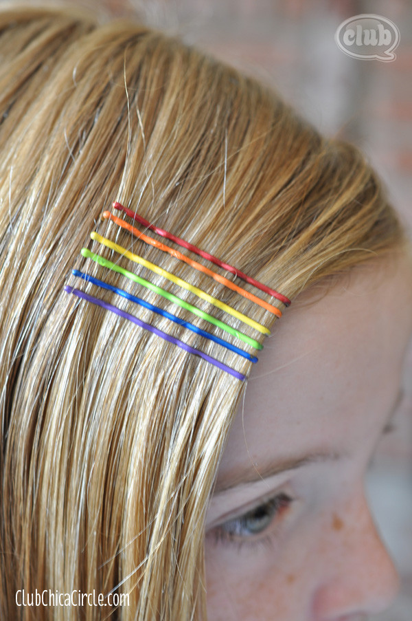 Best ideas about DIY Rainbow Hair
. Save or Pin Rainbow Hair Accessories DIY Fashion Now.