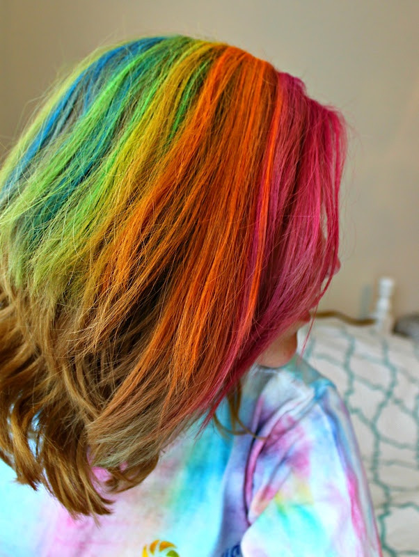 Best ideas about DIY Rainbow Hair
. Save or Pin Rainbow Hair DIY soft chalk and water Now.