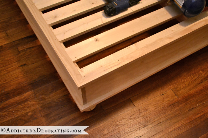 Best ideas about DIY Raised Bed Frame
. Save or Pin DIY Stained Wood Raised Platform Bed Frame – Part 2 Now.