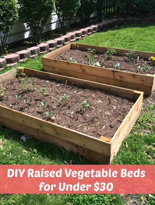 Best ideas about DIY Raised Vegetable Garden
. Save or Pin DIY Raised Ve able Beds for Under $30 DIY Now.