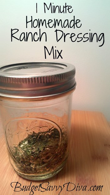 Best ideas about DIY Ranch Seasoning
. Save or Pin 1 Minute Homemade Ranch Seasoning Mix Recipe Now.