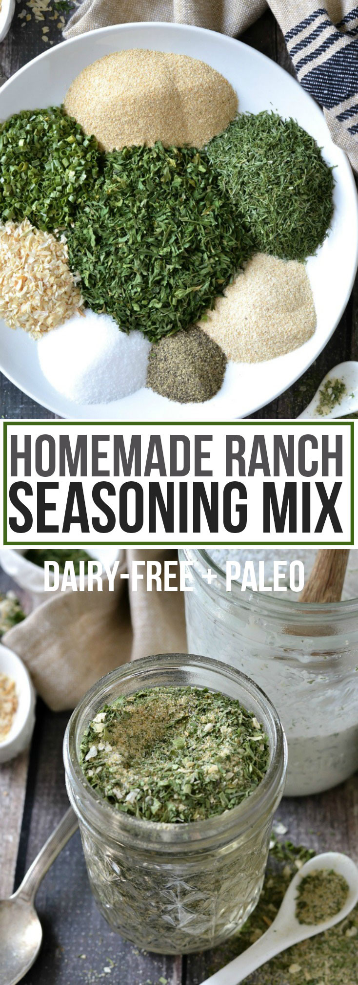 Best ideas about DIY Ranch Seasoning
. Save or Pin Homemade Ranch Seasoning Mix Dairy Free Paleo Mother Now.