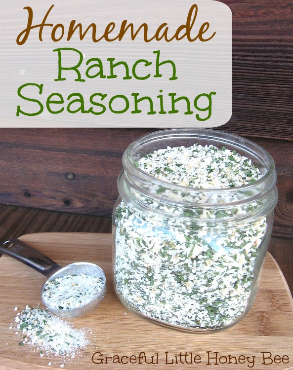 Best ideas about DIY Ranch Seasoning
. Save or Pin Homemade Ranch Seasoning Graceful Little Honey Bee Now.