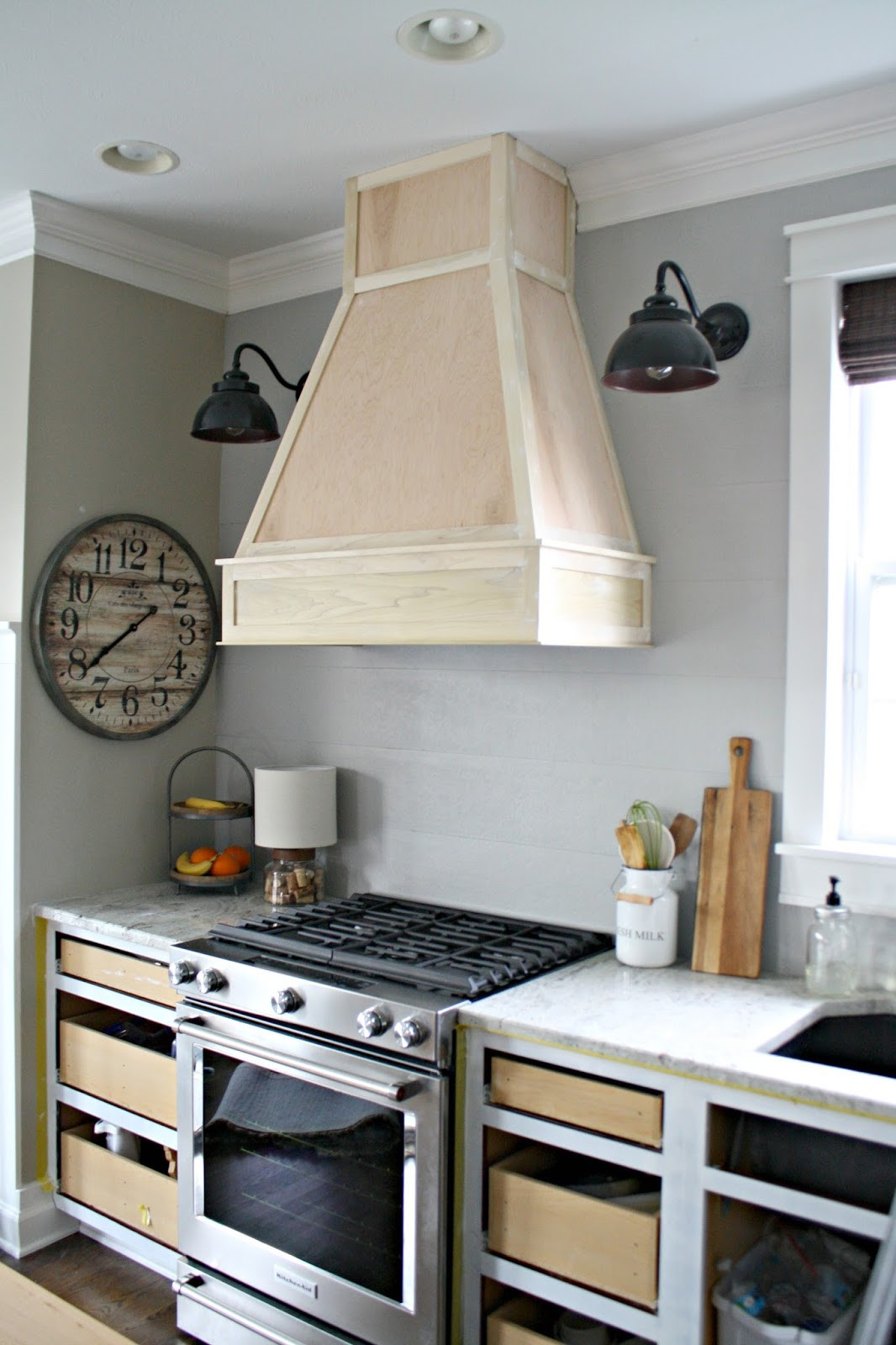Best ideas about DIY Range Hood
. Save or Pin A DIY ish Wood Vent Hood from Thrifty Decor Chick Now.