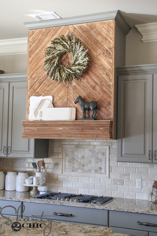 Best ideas about DIY Range Hood
. Save or Pin DIY Wooden Vent Hood Shanty 2 Chic Now.