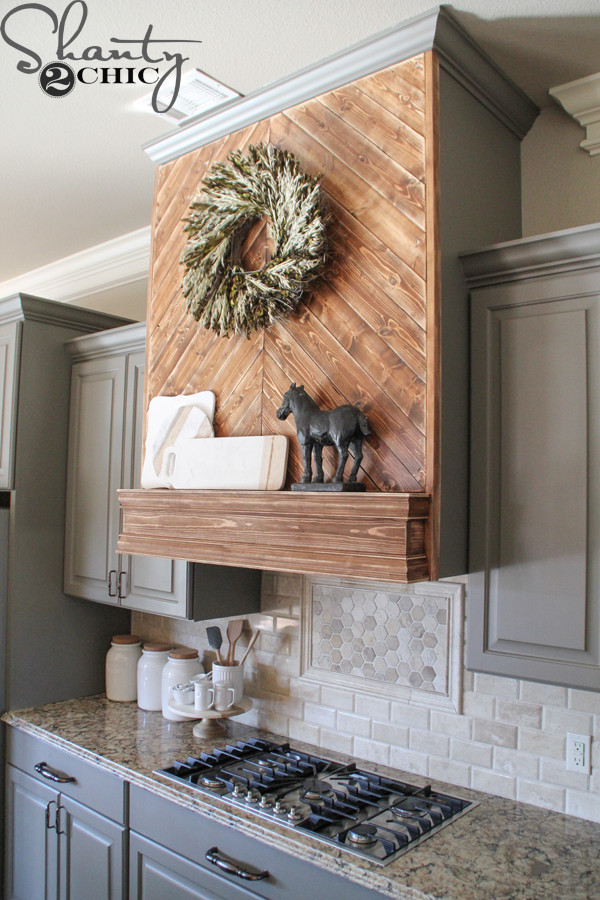 Best ideas about DIY Range Hood
. Save or Pin DIY Wooden Vent Hood Shanty 2 Chic Now.