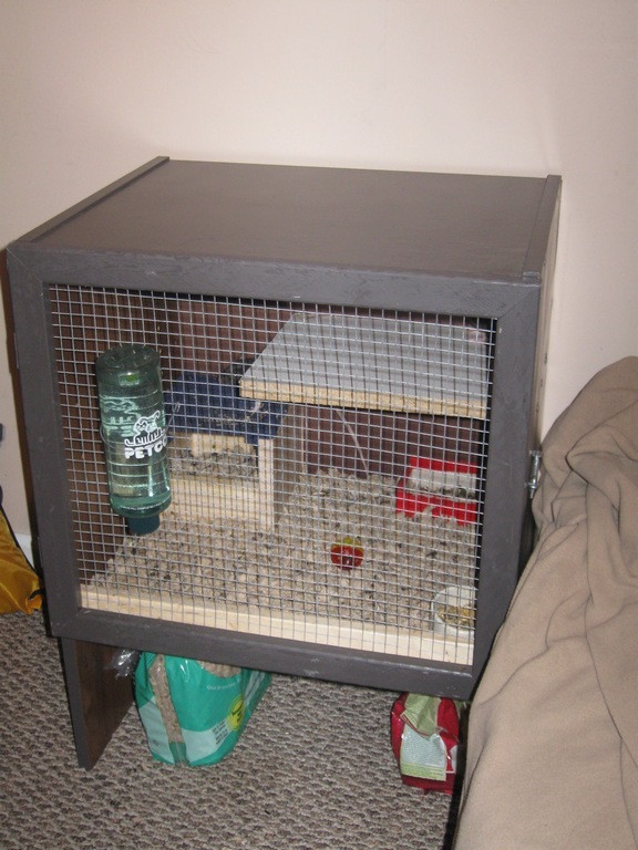 Best ideas about DIY Rat Cage
. Save or Pin Rat Cage from Old TV Stand Now.