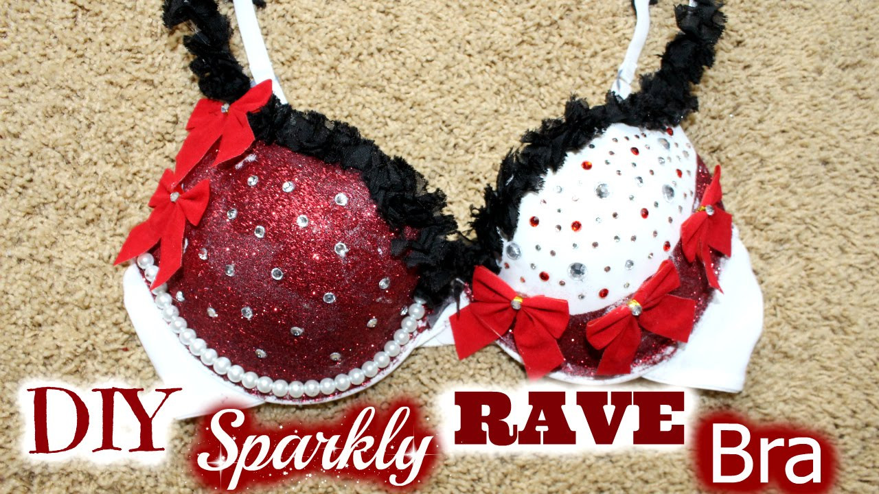 Best ideas about DIY Rave Bras
. Save or Pin Festival DIY Sparkly Red Rave Bra ️ Now.