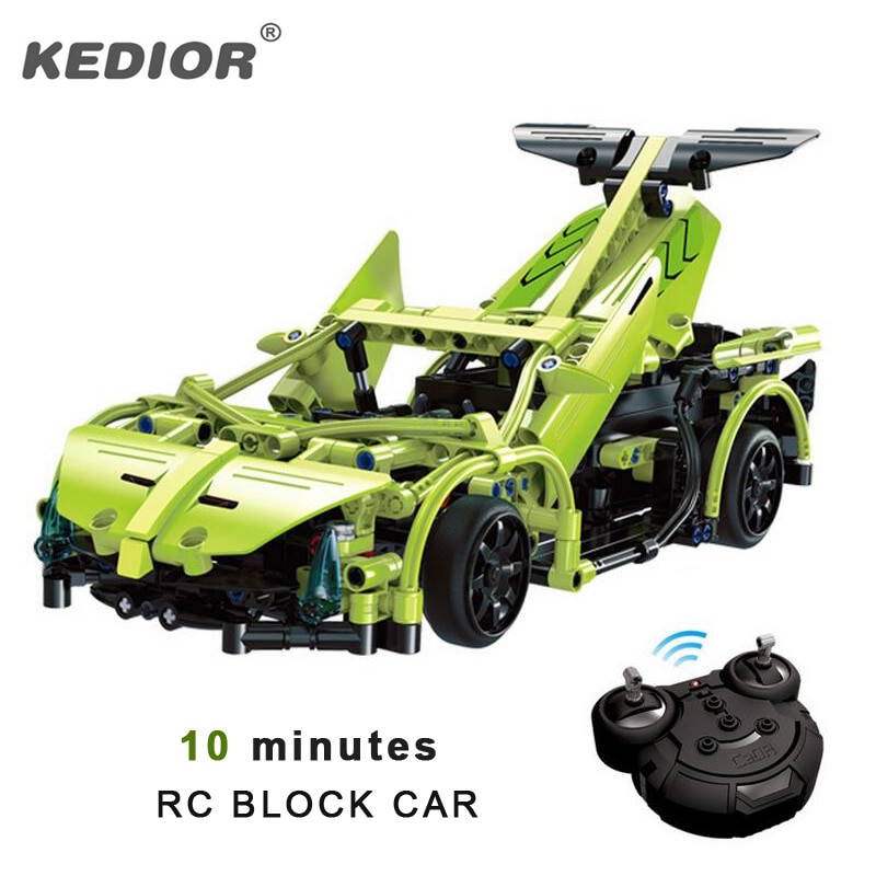 Best ideas about DIY Rc Car Kits
. Save or Pin 2 4G RC Car Remote Control Blocks Building Kit DIY Puzzle Now.