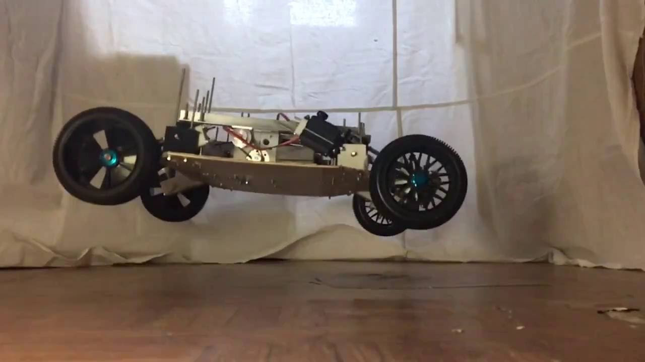 Best ideas about DIY Rc Car
. Save or Pin DIY RC car 1 8 Part 3 suspension test steering Now.