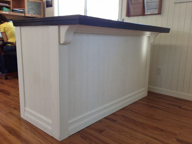 Best ideas about DIY Reception Desk
. Save or Pin e Thrifty Chick DIY Custom Receptionist Counter Now.