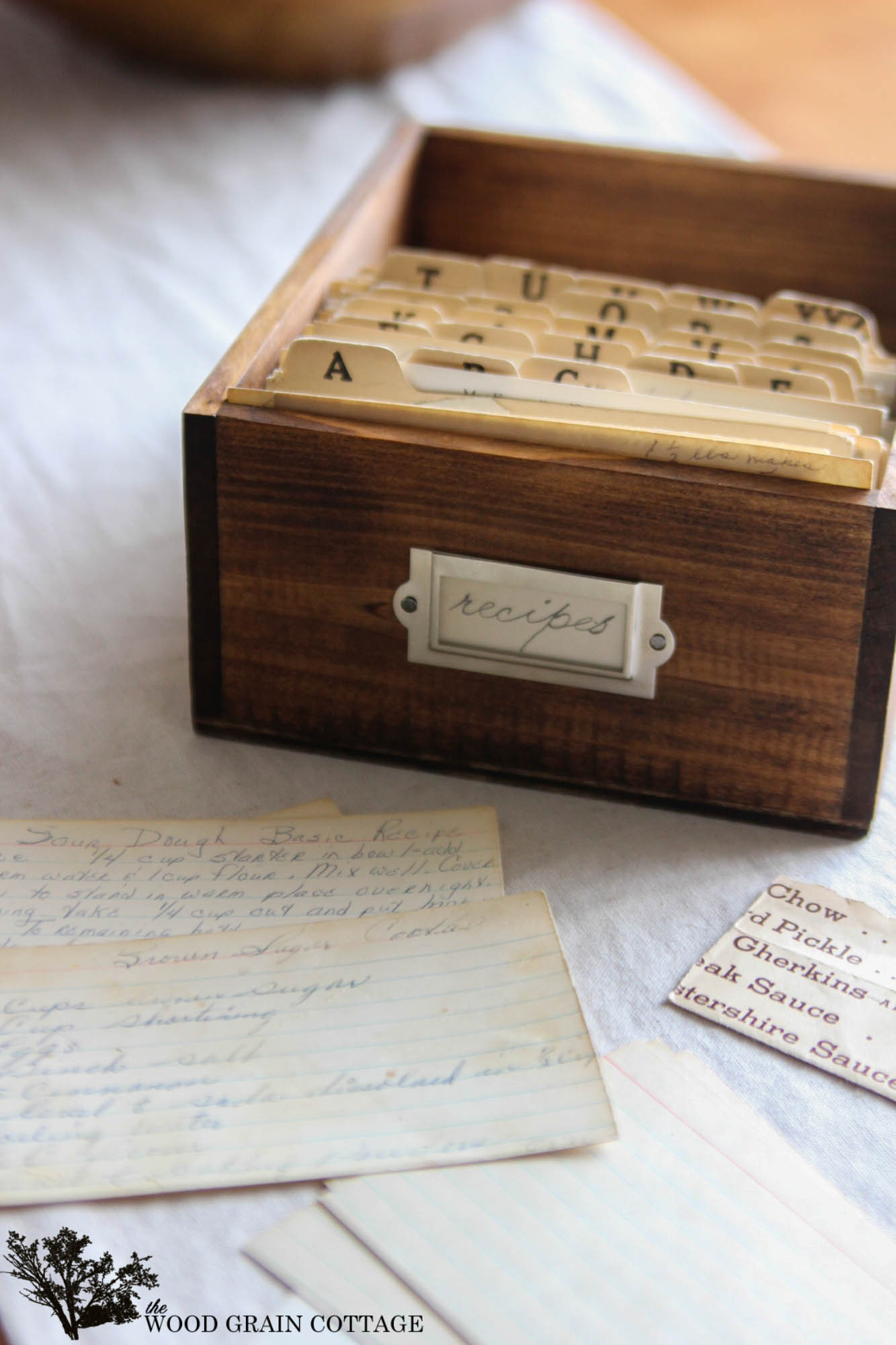 Best ideas about DIY Recipe Box
. Save or Pin DIY Recipe Box The Wood Grain Cottage Now.